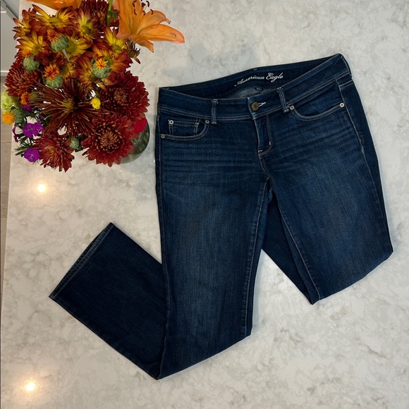 American Eagle Outfitters Women's Boot Cut Jeans - Indigo - Picture 2 of 12